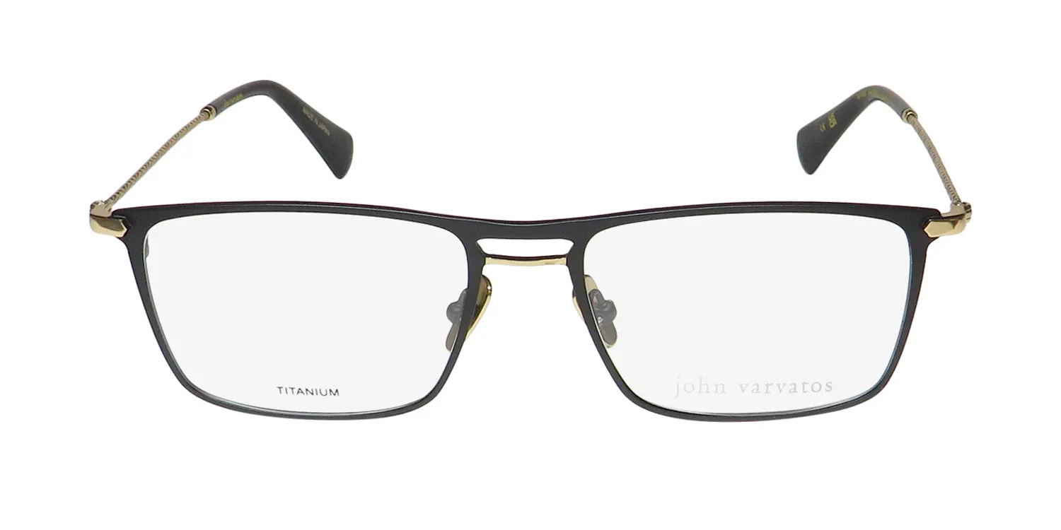 John Varvatos Vjv191 matte black / gold Eyeglasses Matte Black 52mm 3