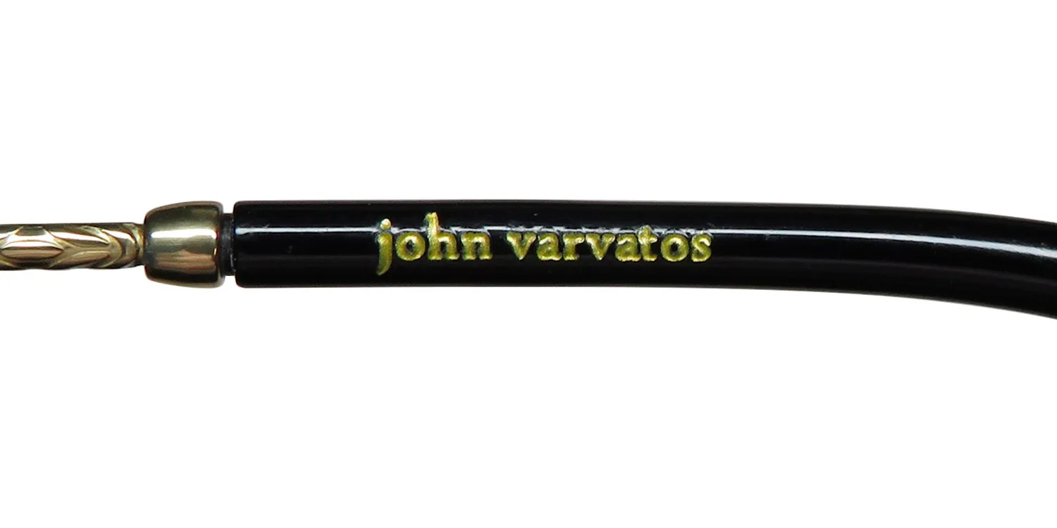 John Varvatos Vjv191 matte black / gold Eyeglasses Matte Black 52mm 7