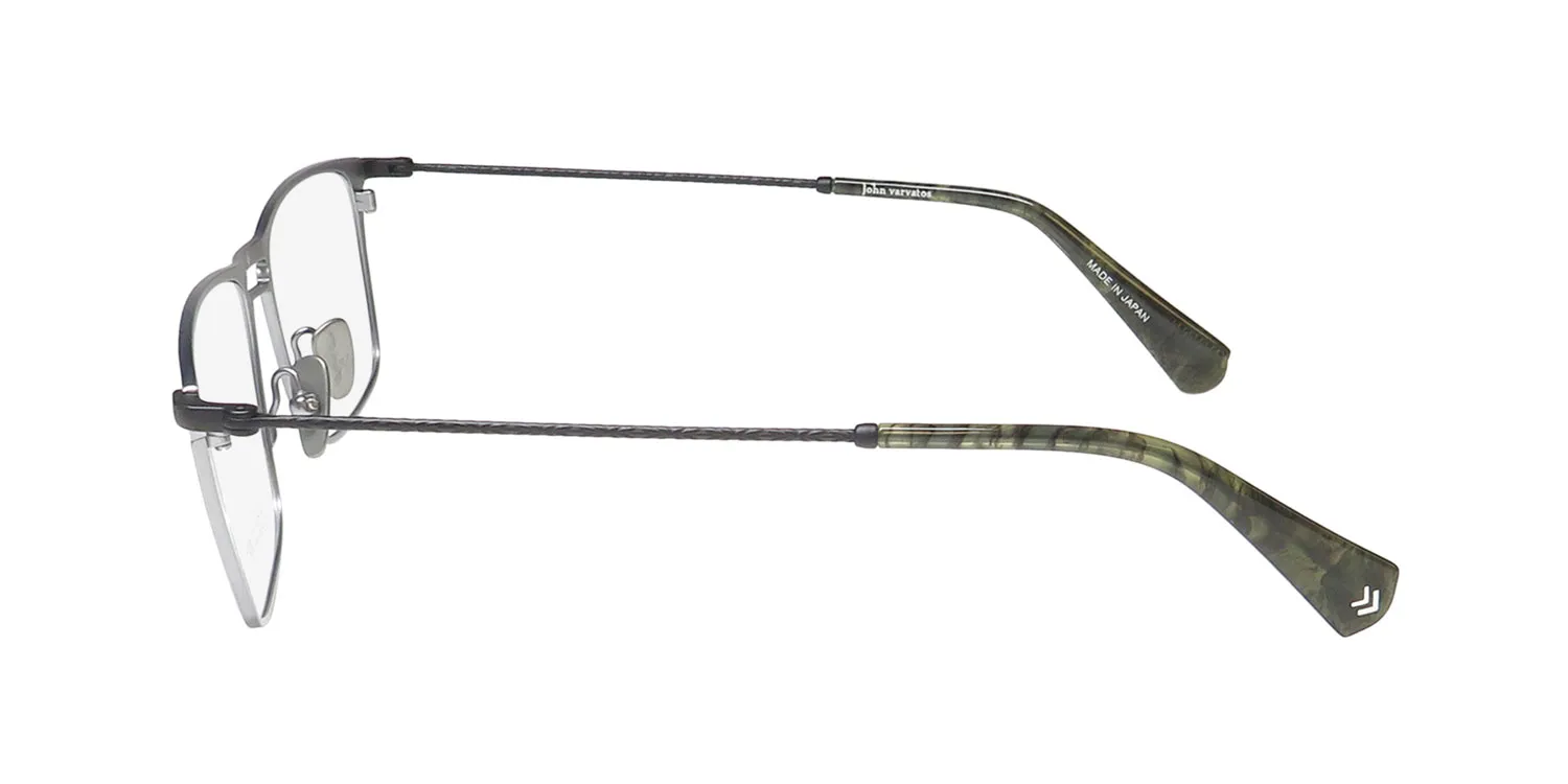 John Varvatos Vjv191 gunmetal Eyeglasses Gunmetal 52mm 4