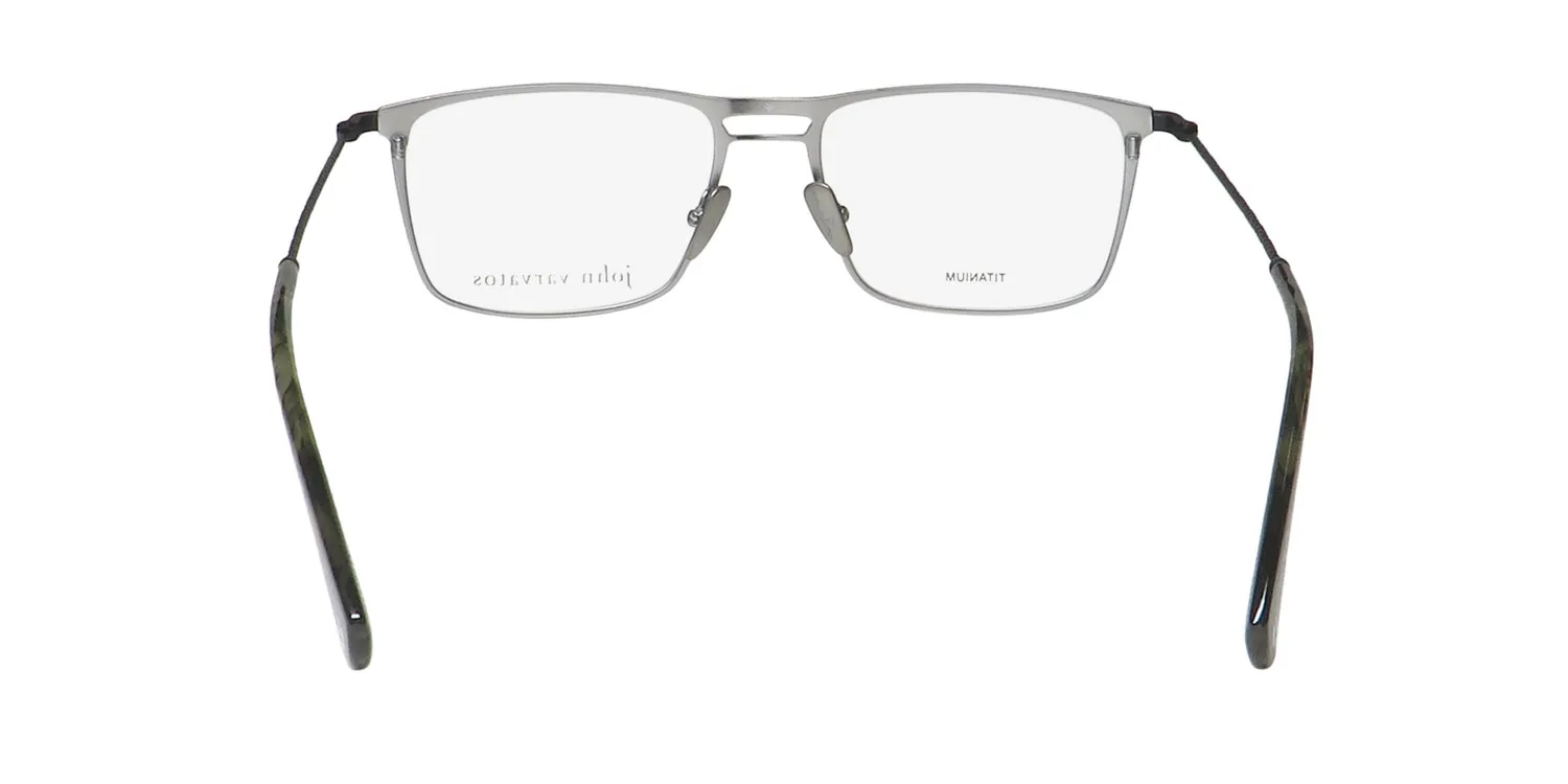 John Varvatos Vjv191 gunmetal Eyeglasses Gunmetal 52mm 5