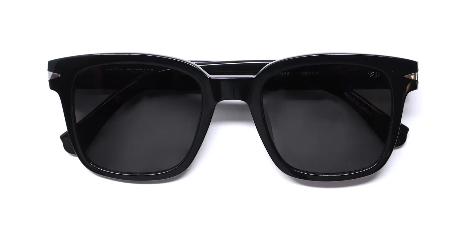 John Varvatos Sjv564 black Sunglasses Black 51mm 2