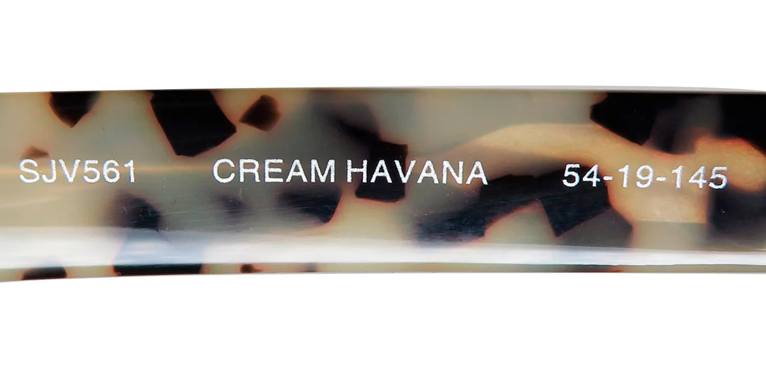 John Varvatos Sjv561 cream havana Sunglasses Cream Havana 54mm 8