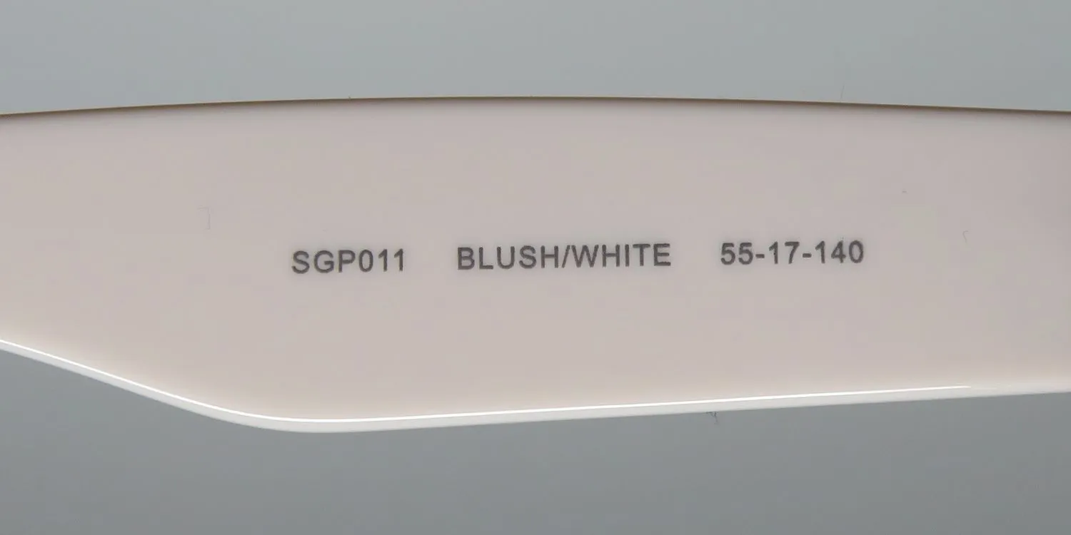 GAP Sgp011 blush/ white Sunglasses Blush 55mm 8