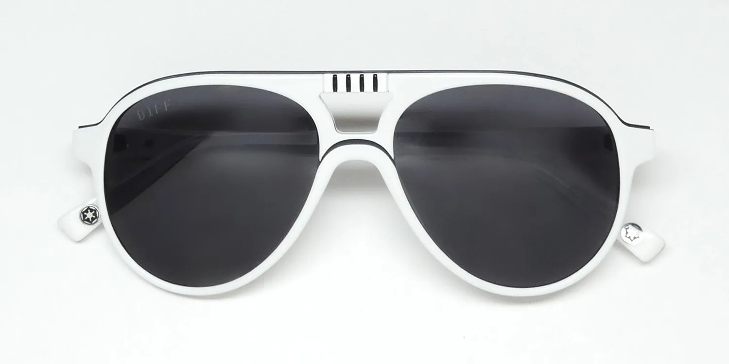 Diff Stormtrooper Star Wars white Sunglasses White 55mm 2