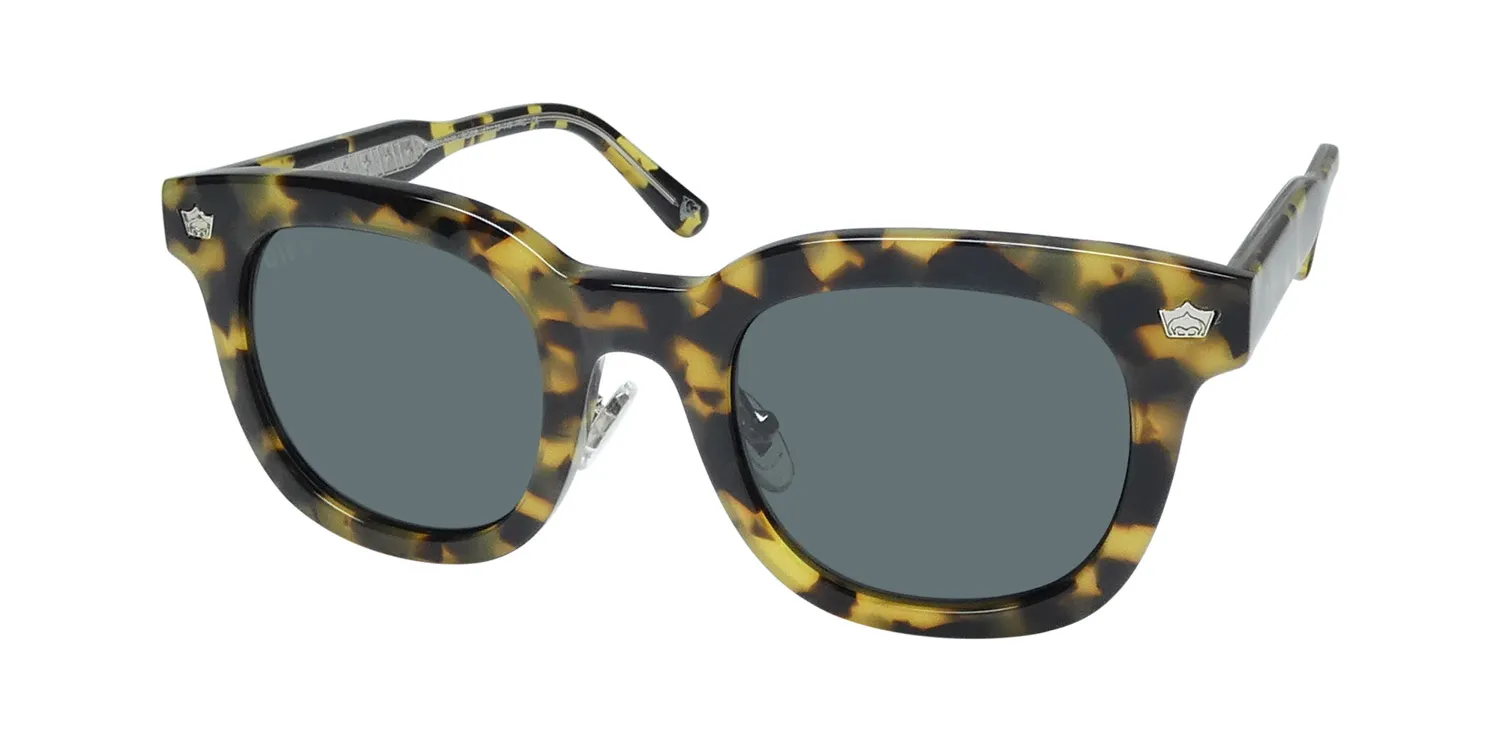 Diff 0558 Hufflepuff Harry Potter tort Sunglasses Tortoise 47mm Unisex