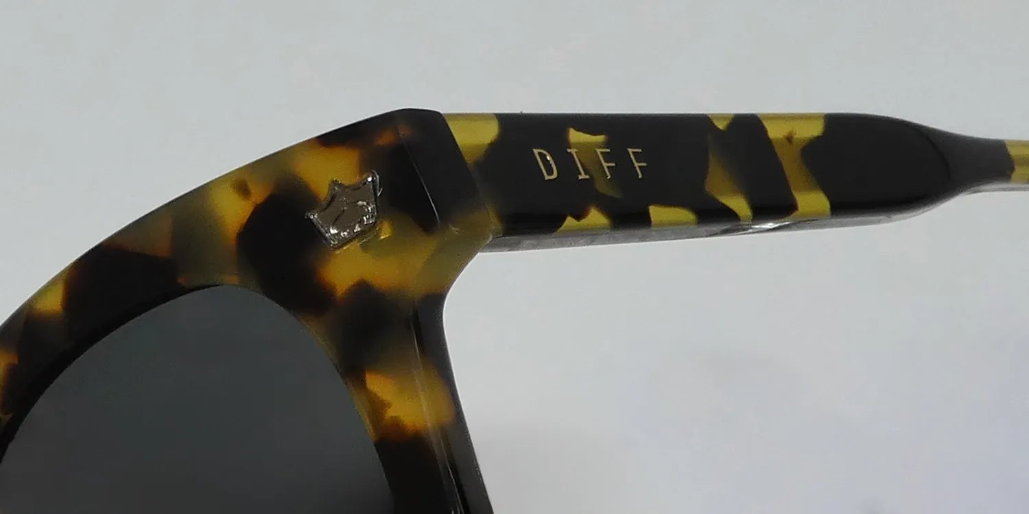 Diff 0558 Hufflepuff Harry Potter tort Sunglasses Tortoise 47mm Unisex 6