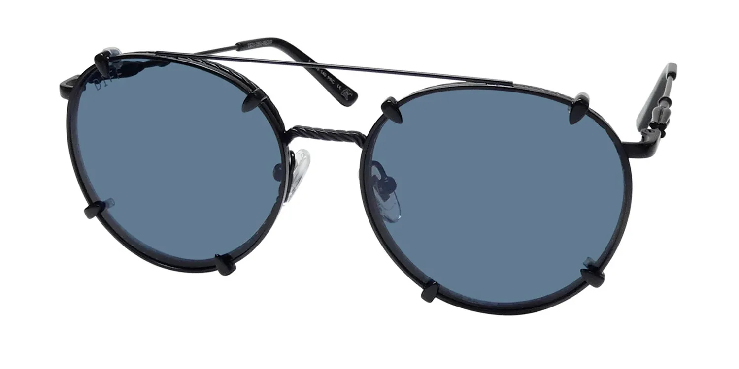 Diff 0560 Ravenclaw Harry Potter Blue Light Lens mtbk Eyeglasses Matte Black 54mm Unisex