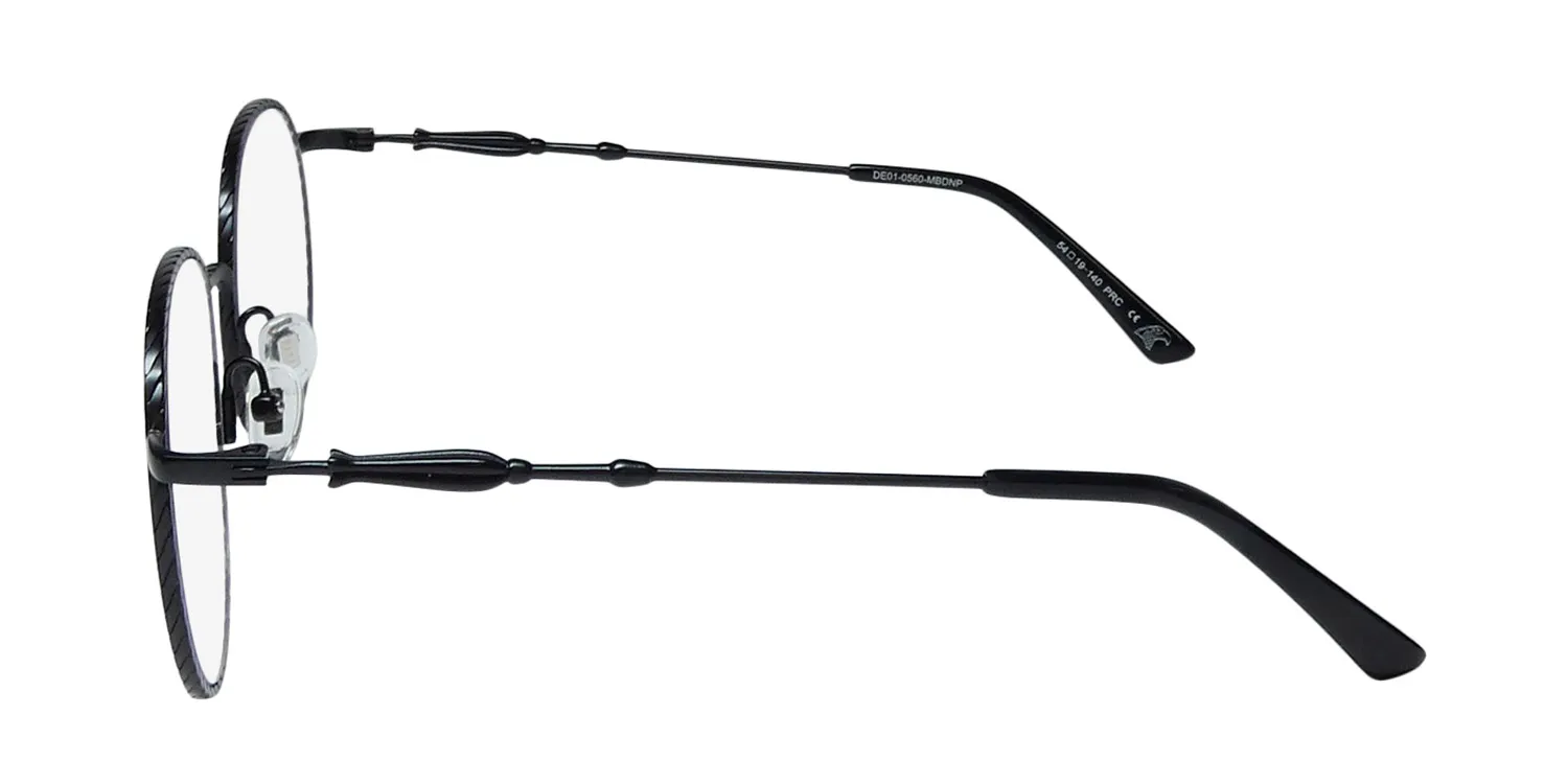 Diff 0560 Ravenclaw Harry Potter Blue Light Lens mtbk Eyeglasses Matte Black 54mm Unisex 4