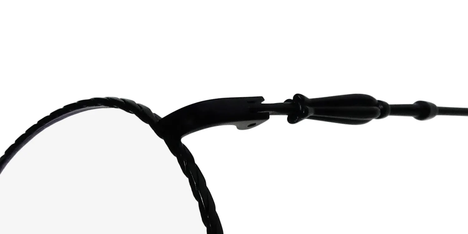 Diff 0560 Ravenclaw Harry Potter Blue Light Lens mtbk Eyeglasses Matte Black 54mm Unisex 6