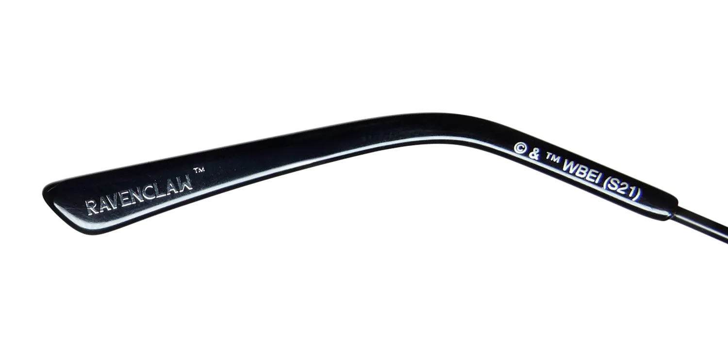 Diff 0560 Ravenclaw Harry Potter Blue Light Lens mtbk Eyeglasses Matte Black 54mm Unisex 8