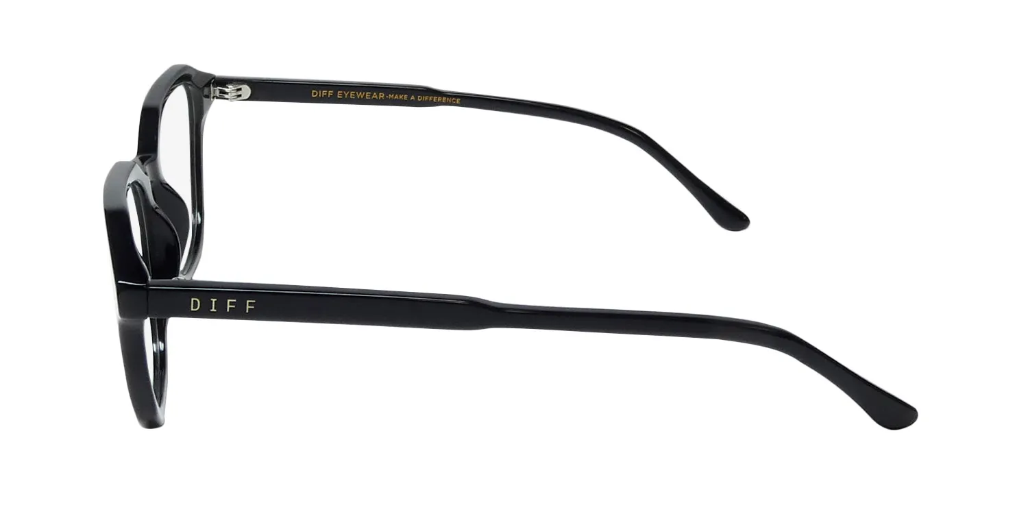 Diff 0318 Allen Blue Light Lens bk Eyeglasses Black 51mm 4