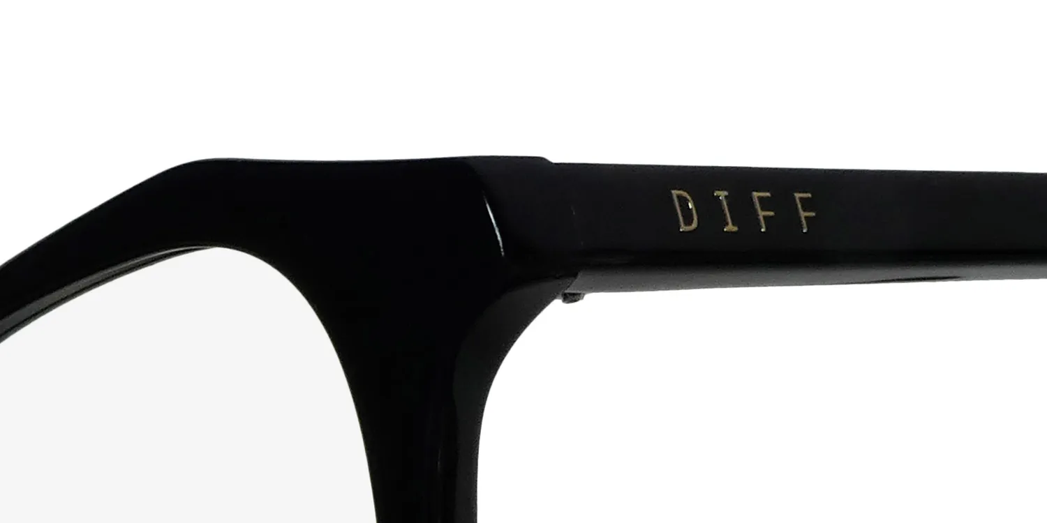 Diff 0318 Allen Blue Light Lens bk Eyeglasses Black 51mm 6