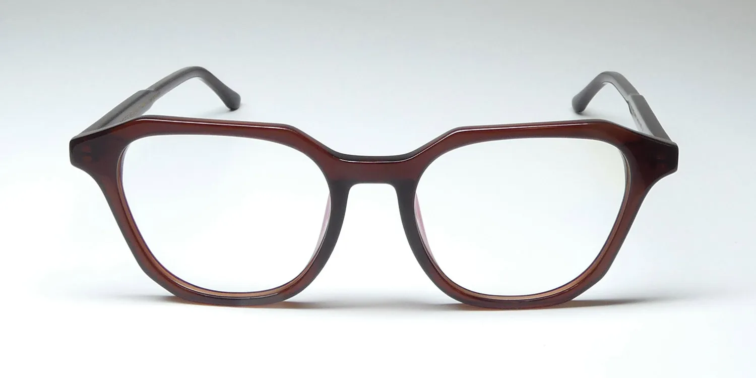 Diff 0318 Allen Blue Light Lens ch Eyeglasses Chestnut Crystal 51mm 3