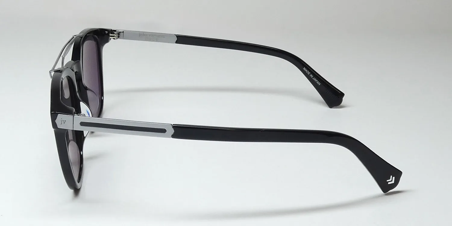 John Varvatos Sjv565 black/silver Sunglasses Black 52mm 4
