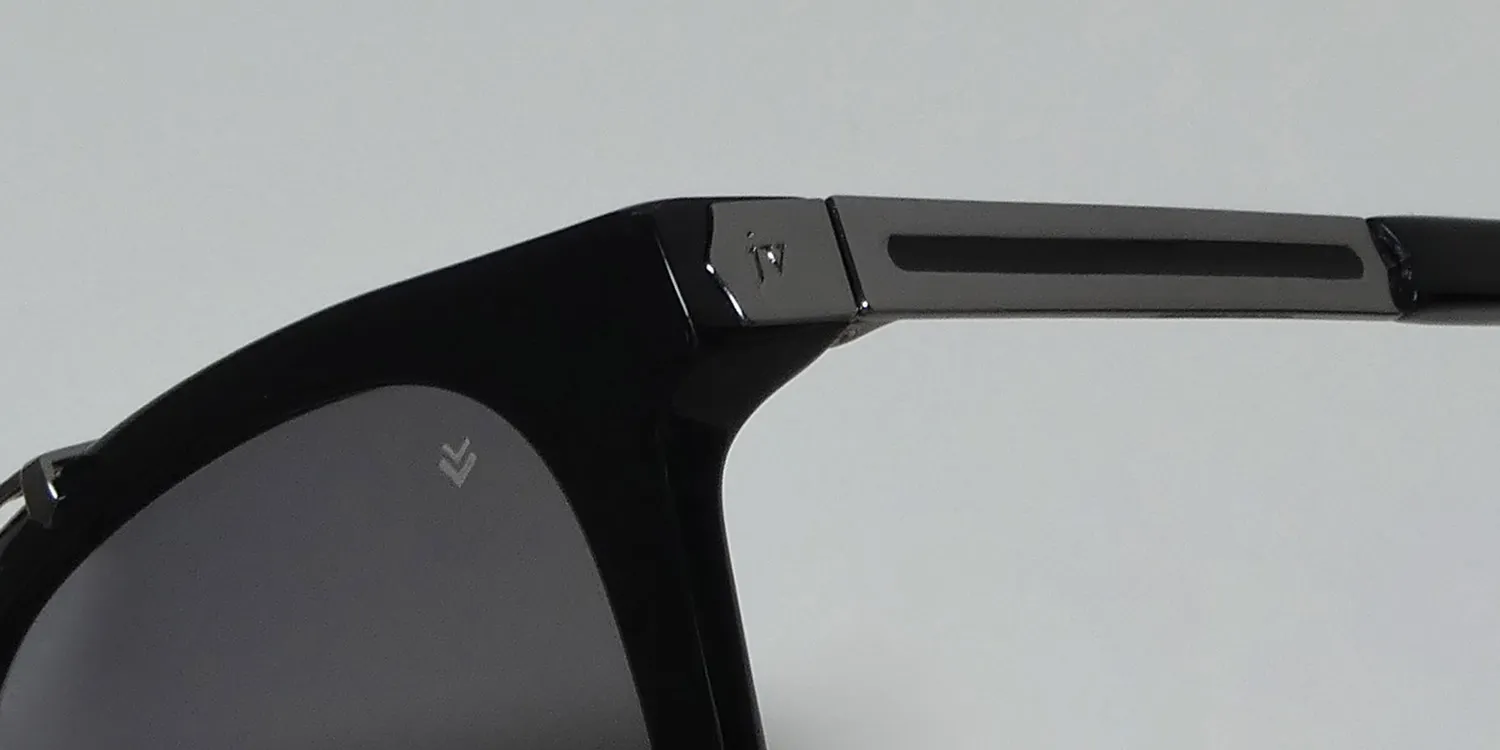 John Varvatos Sjv565 black/silver Sunglasses Black 52mm 6