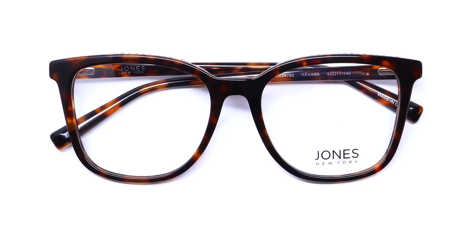 Jones New York VJON793 havana Eyeglasses Havana 52mm 2