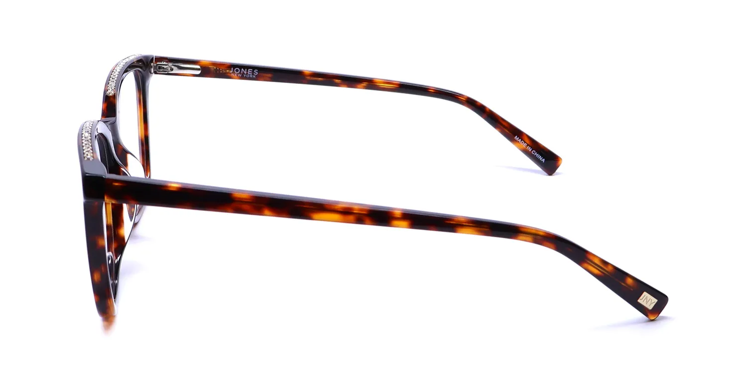 Jones New York VJON793 havana Eyeglasses Havana 52mm 4