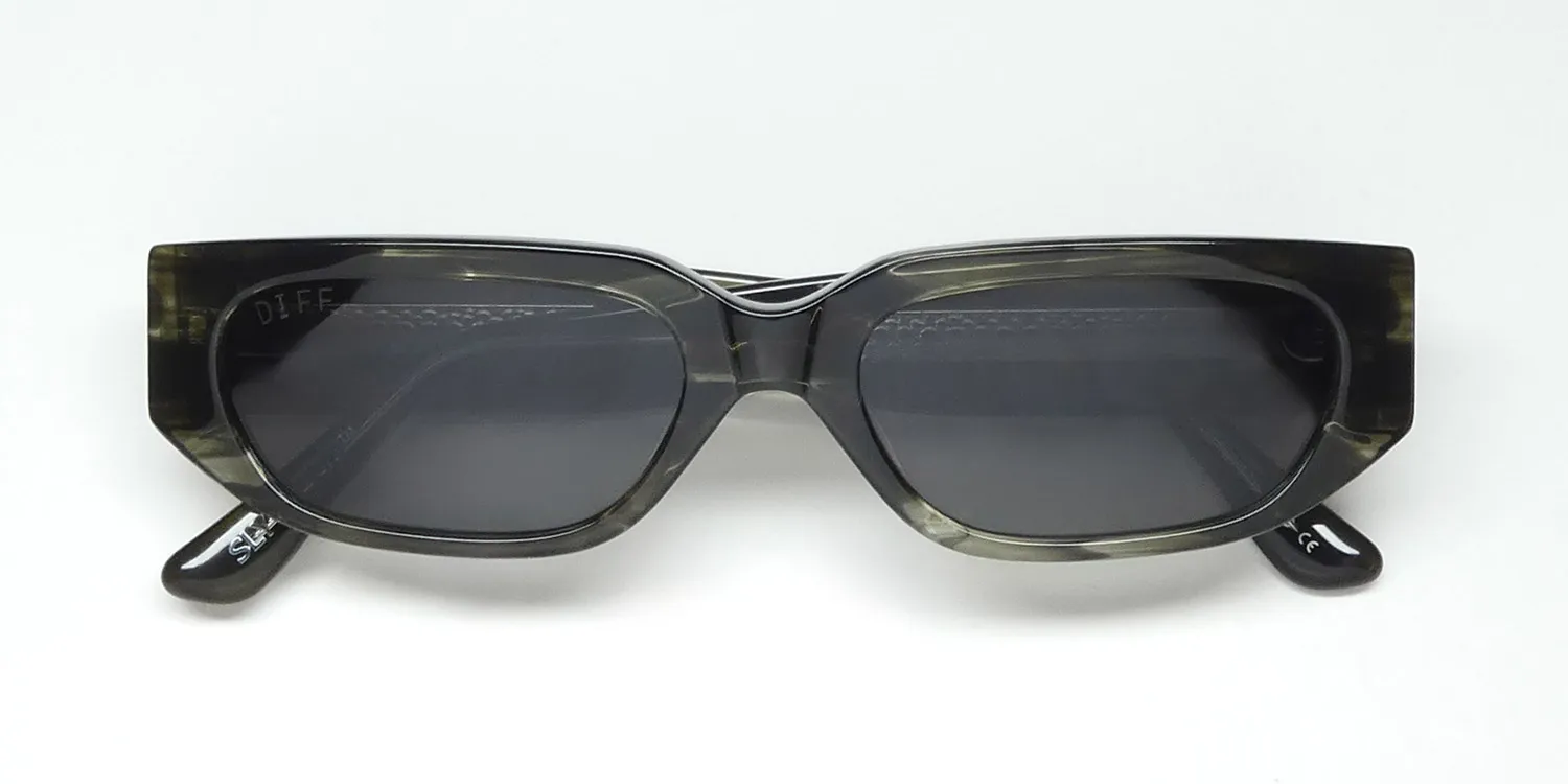 Diff 0433 Slytherin Harry Potter gegrn Sunglasses Green Grey 54mm Unisex 2