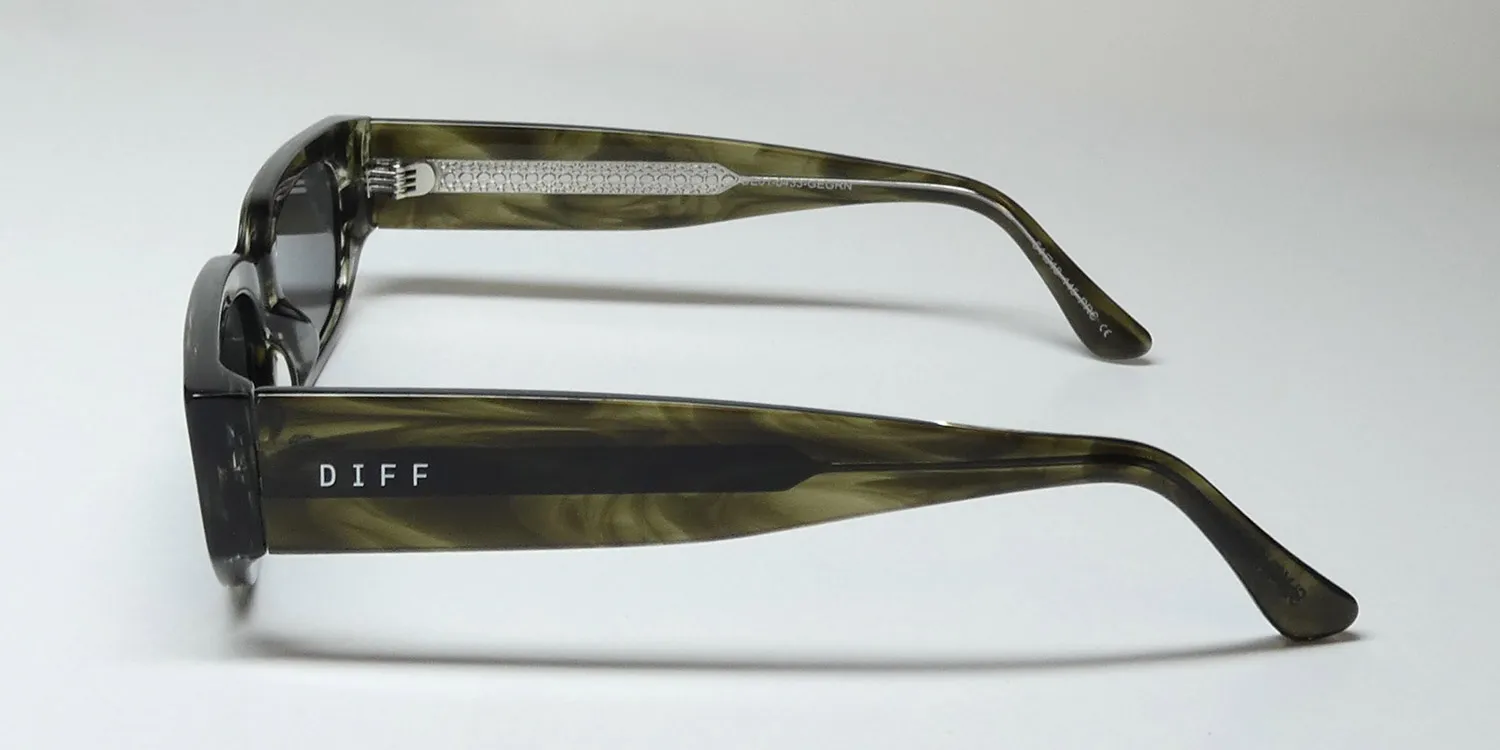 Diff 0433 Slytherin Harry Potter gegrn Sunglasses Green Grey 54mm Unisex 4