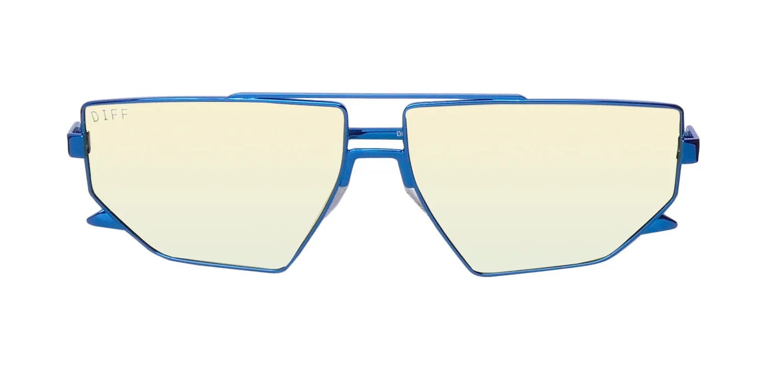 Diff Galactic Heroes 0ble Sunglasses Polar Blue 61mm Unisex 2