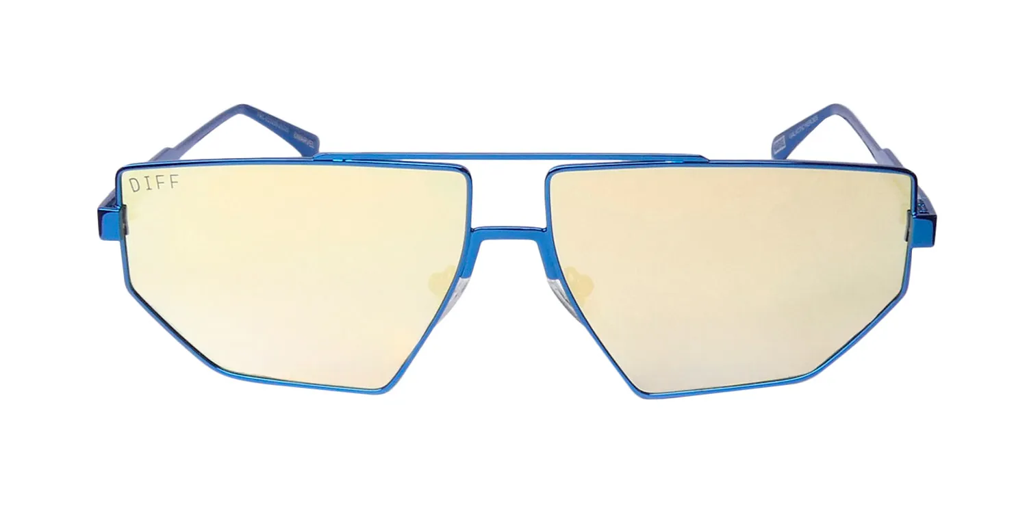 Diff Galactic Heroes 0ble Sunglasses Polar Blue 61mm Unisex 3