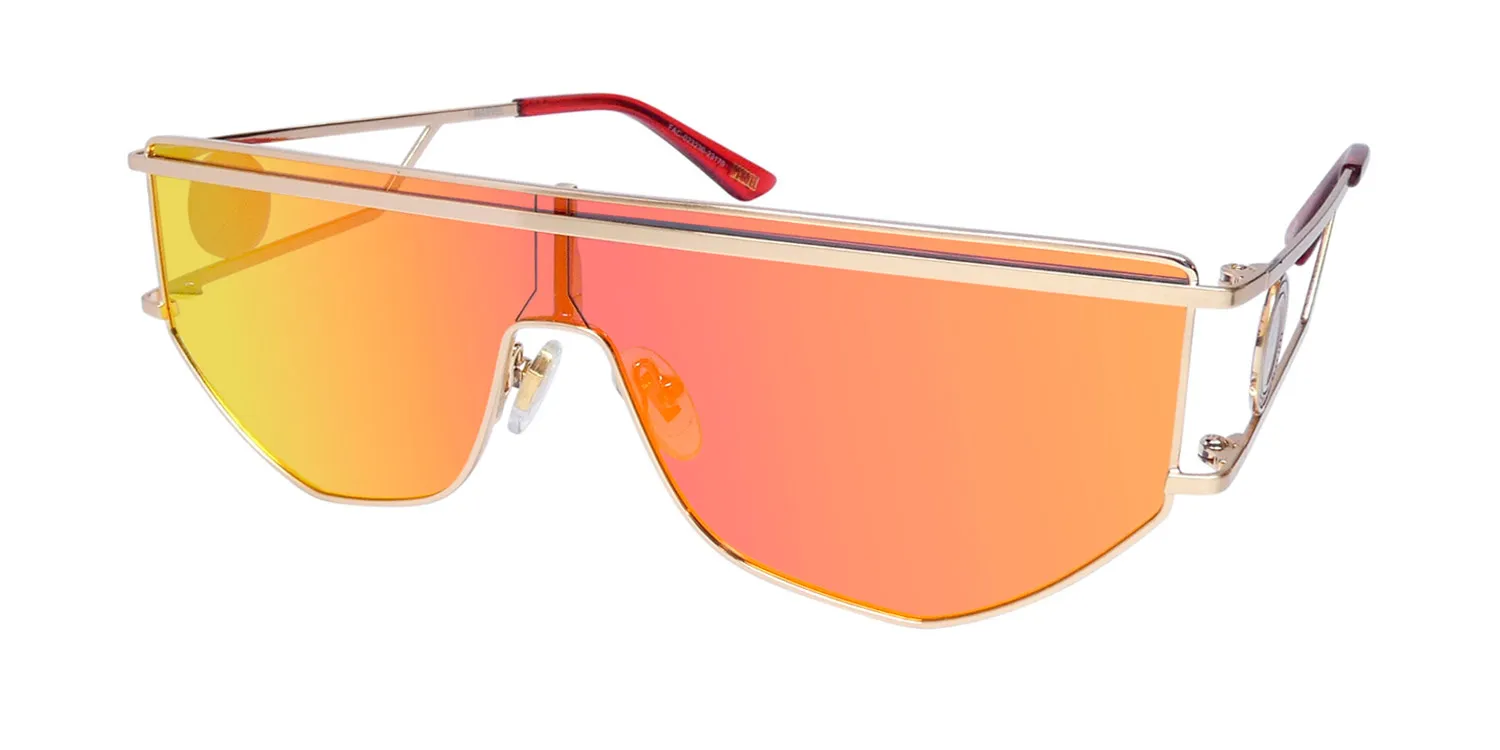 Diff 0474 Iron Men 679n Sunglasses Rush Gold 35mm Unisex