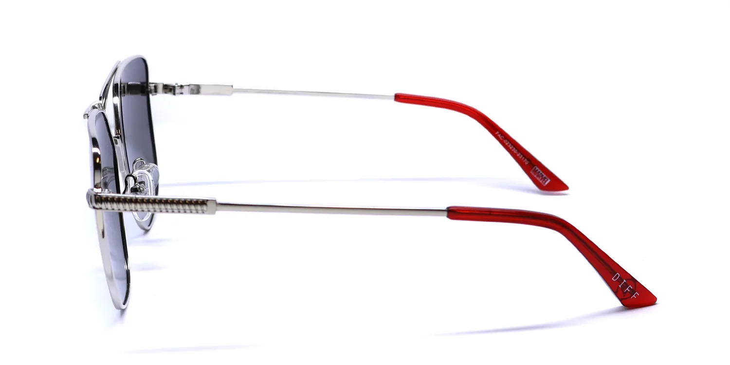 Diff 0475 Thor svgep Sunglasses Grey 60mm 4
