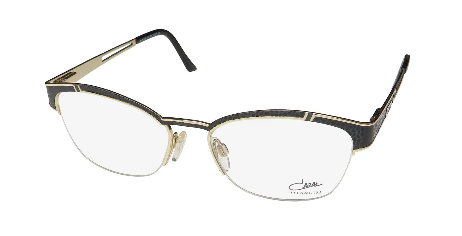 Cazal 1229 001 Eyeglasses Black 52mm