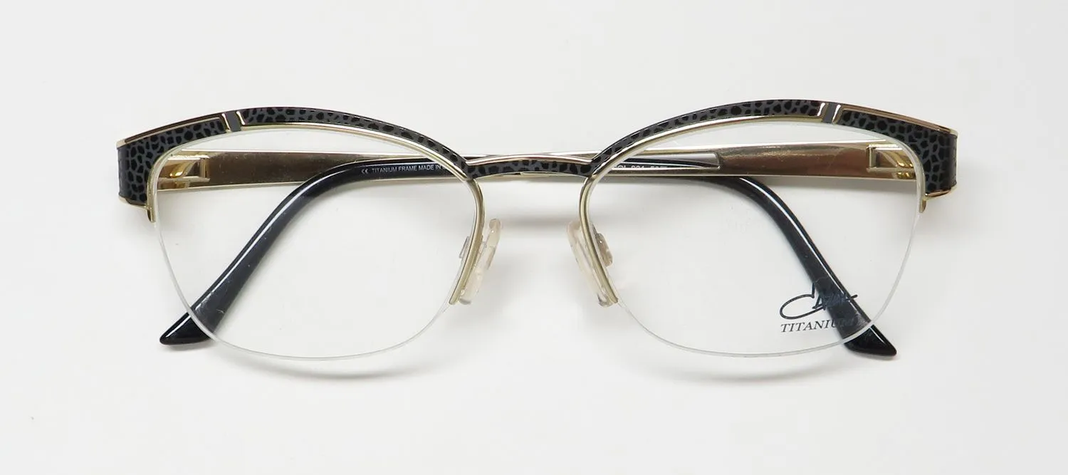 Cazal 1229 001 Eyeglasses Black 52mm 2
