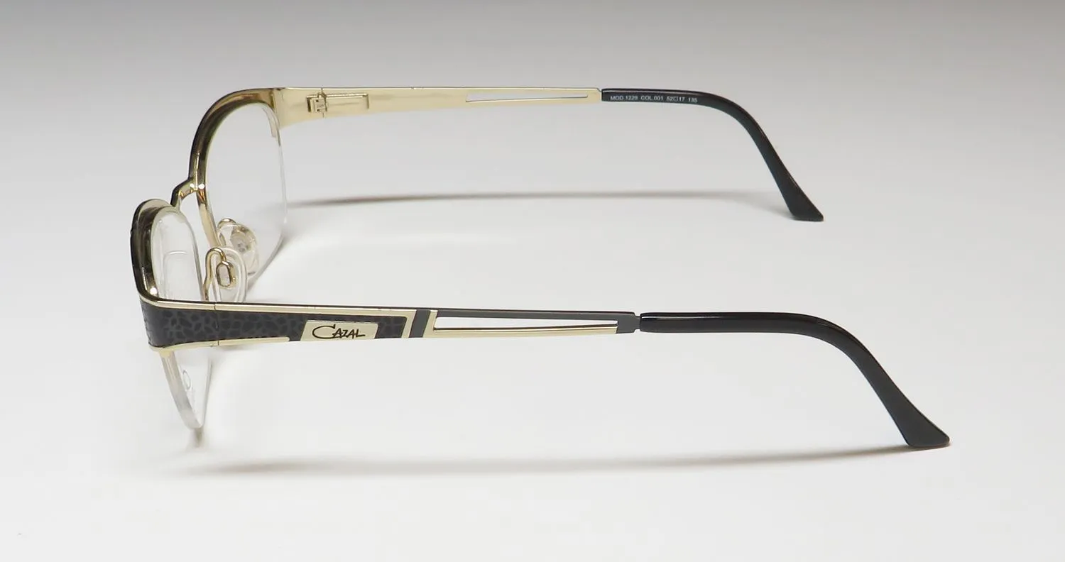 Cazal 1229 001 Eyeglasses Black 52mm 4