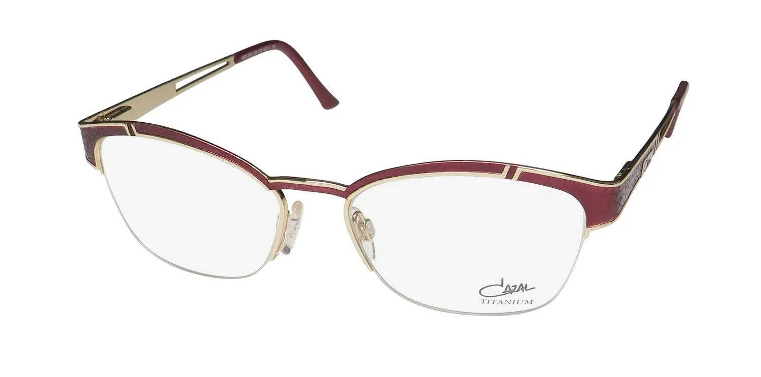 Cazal 1229 002 Eyeglasses Bordeaux 52mm
