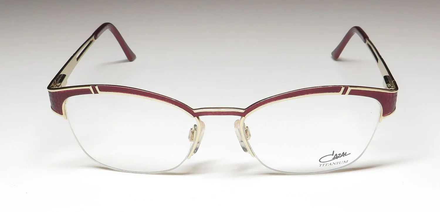 Cazal 1229 002 Eyeglasses Bordeaux 52mm 3