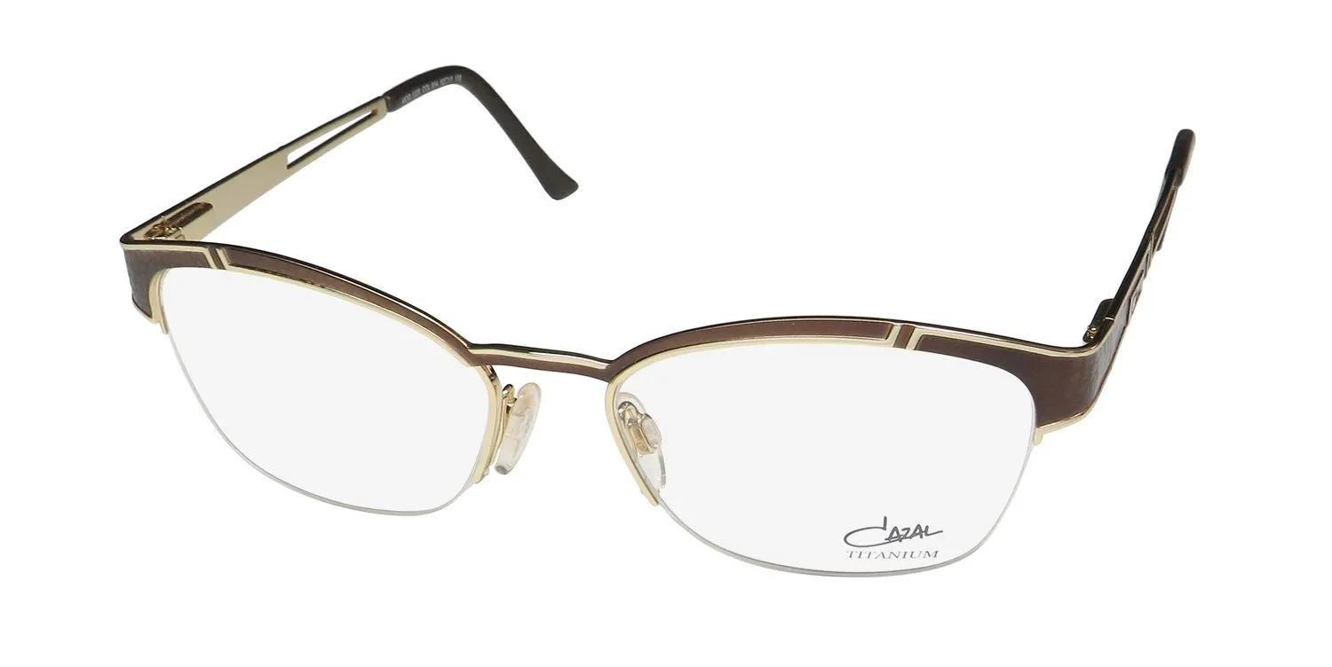 Cazal 1229 004 Eyeglasses Brown 52mm
