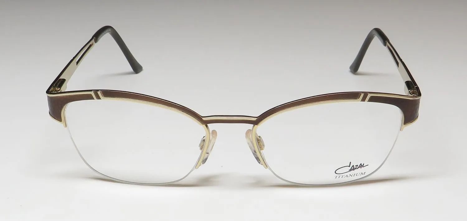 Cazal 1229 004 Eyeglasses Brown 52mm 3