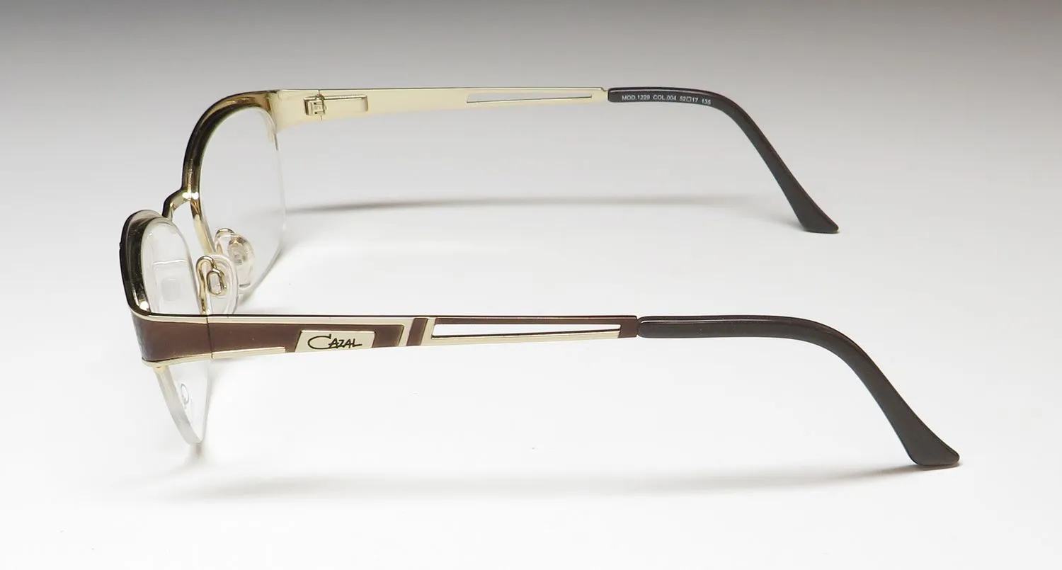 Cazal 1229 004 Eyeglasses Brown 52mm 4