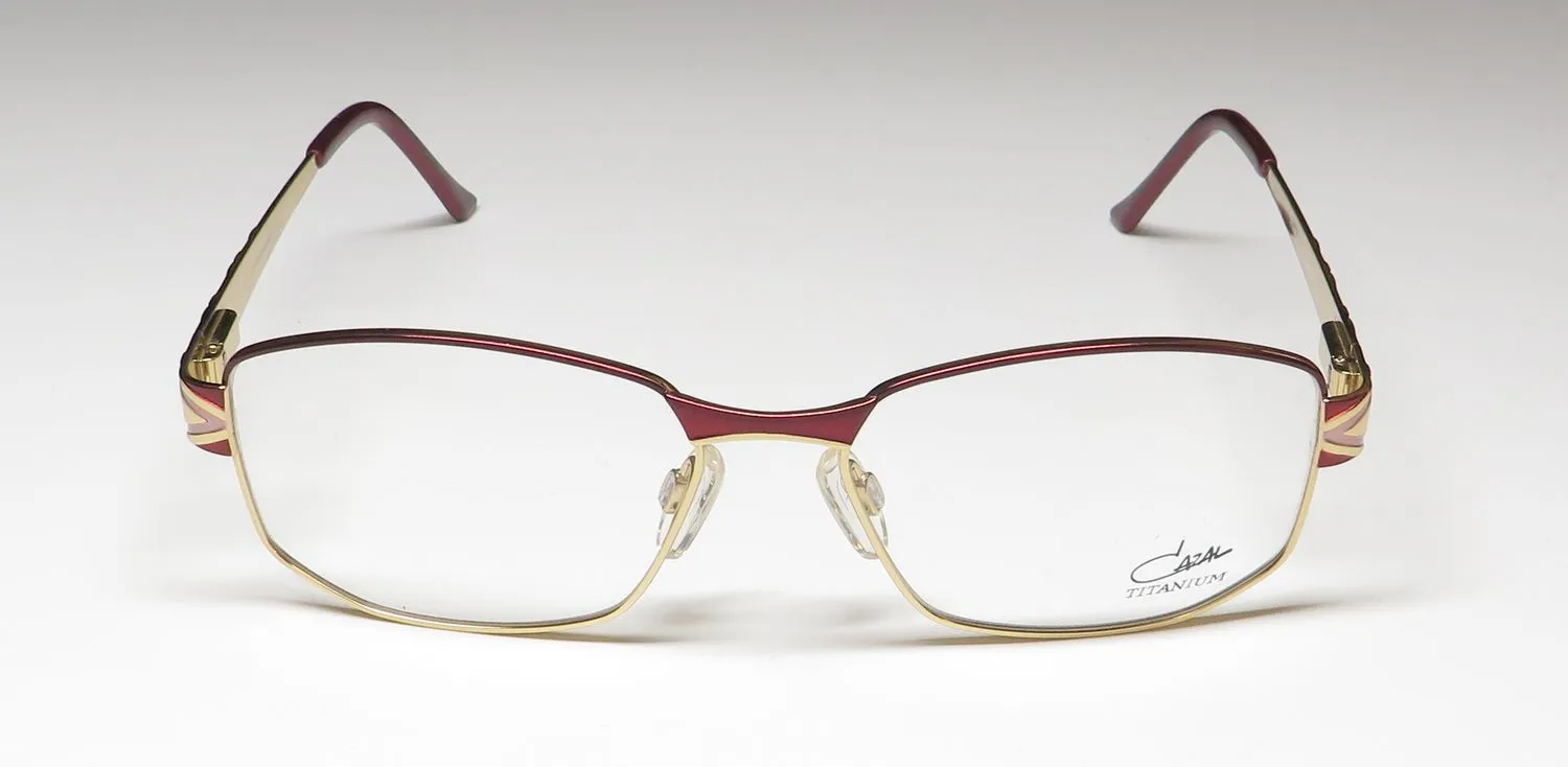 Cazal 1251 002 Eyeglasses Burgundy 52mm 3