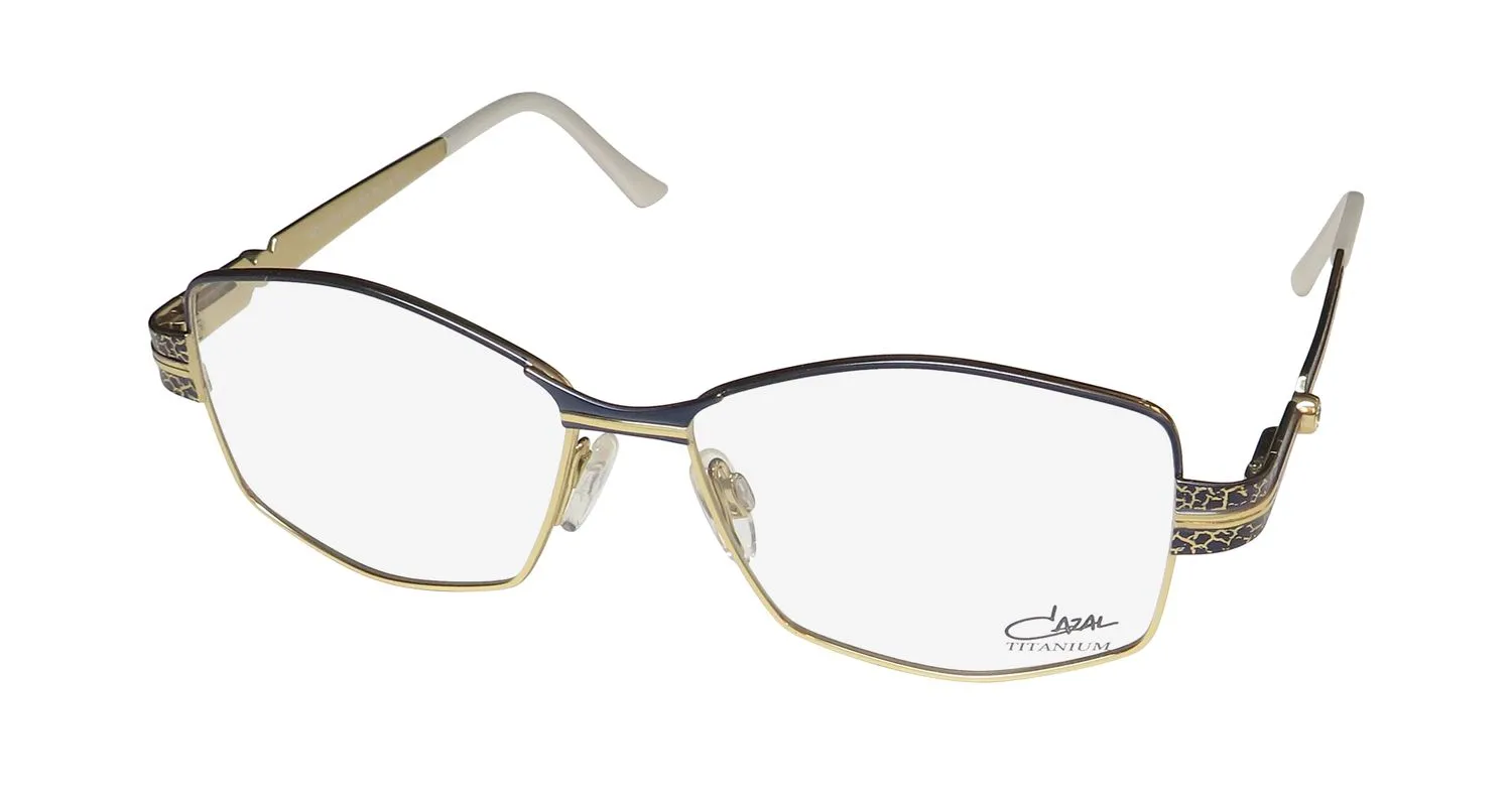 Cazal 1253 003 Eyeglasses Blue 53mm Unisex