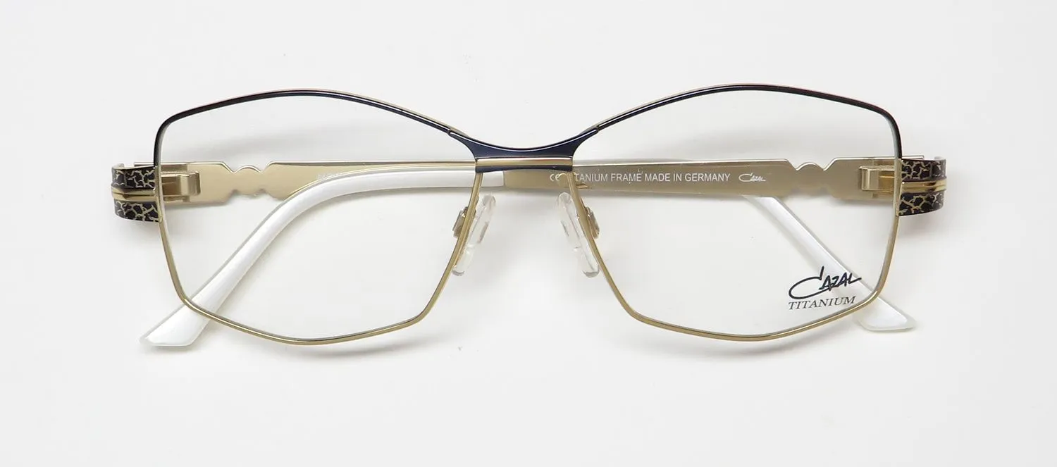 Cazal 1253 003 Eyeglasses Blue 53mm Unisex 2