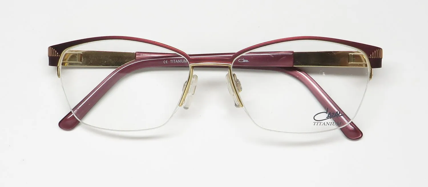 Cazal 1255 001 Eyeglasses Bordeaux 55mm 2
