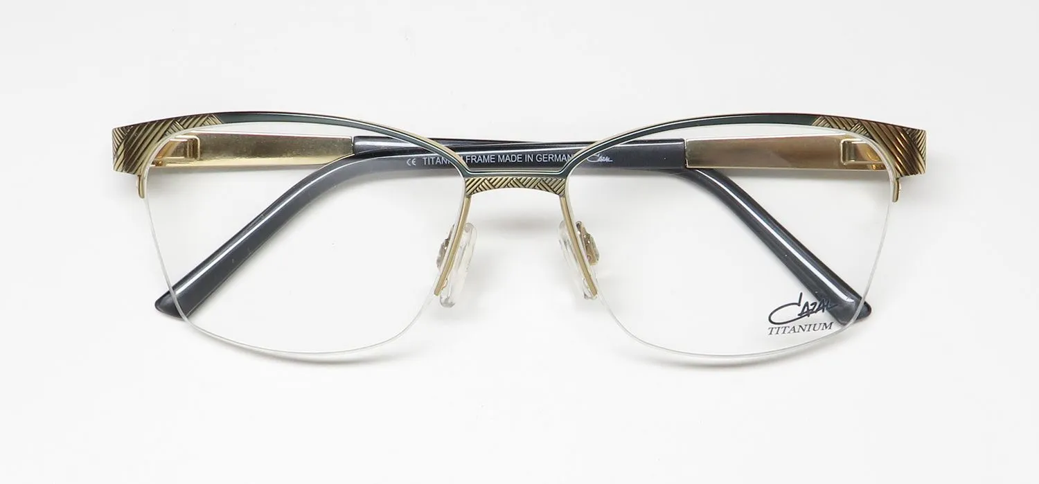 Cazal 1258 001 Eyeglasses Gold 55mm 2