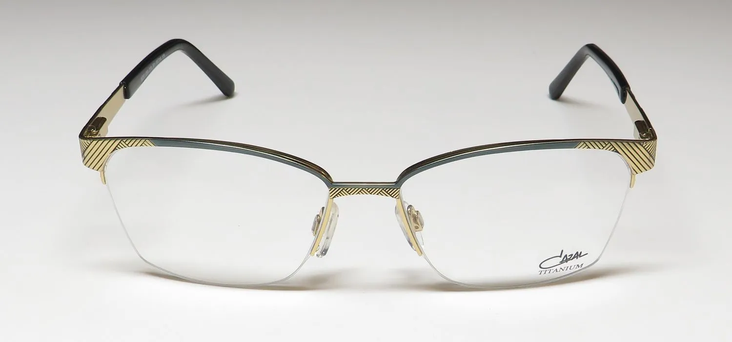 Cazal 1258 001 Eyeglasses Gold 55mm 3