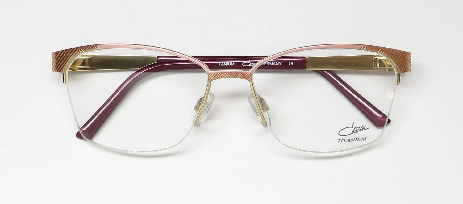Cazal 1258 002 Eyeglasses Gold 55mm 2