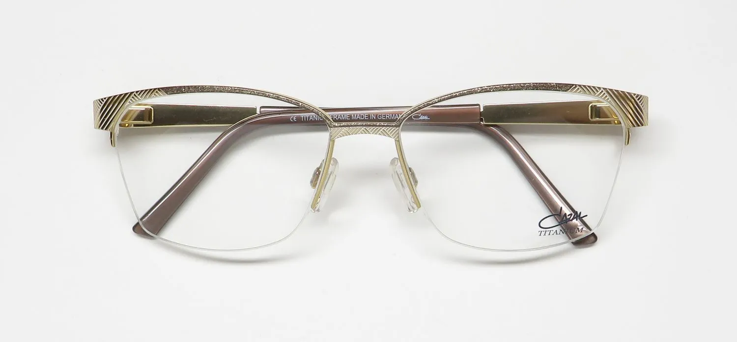 Cazal 1258 004 Eyeglasses Gold 55mm 2