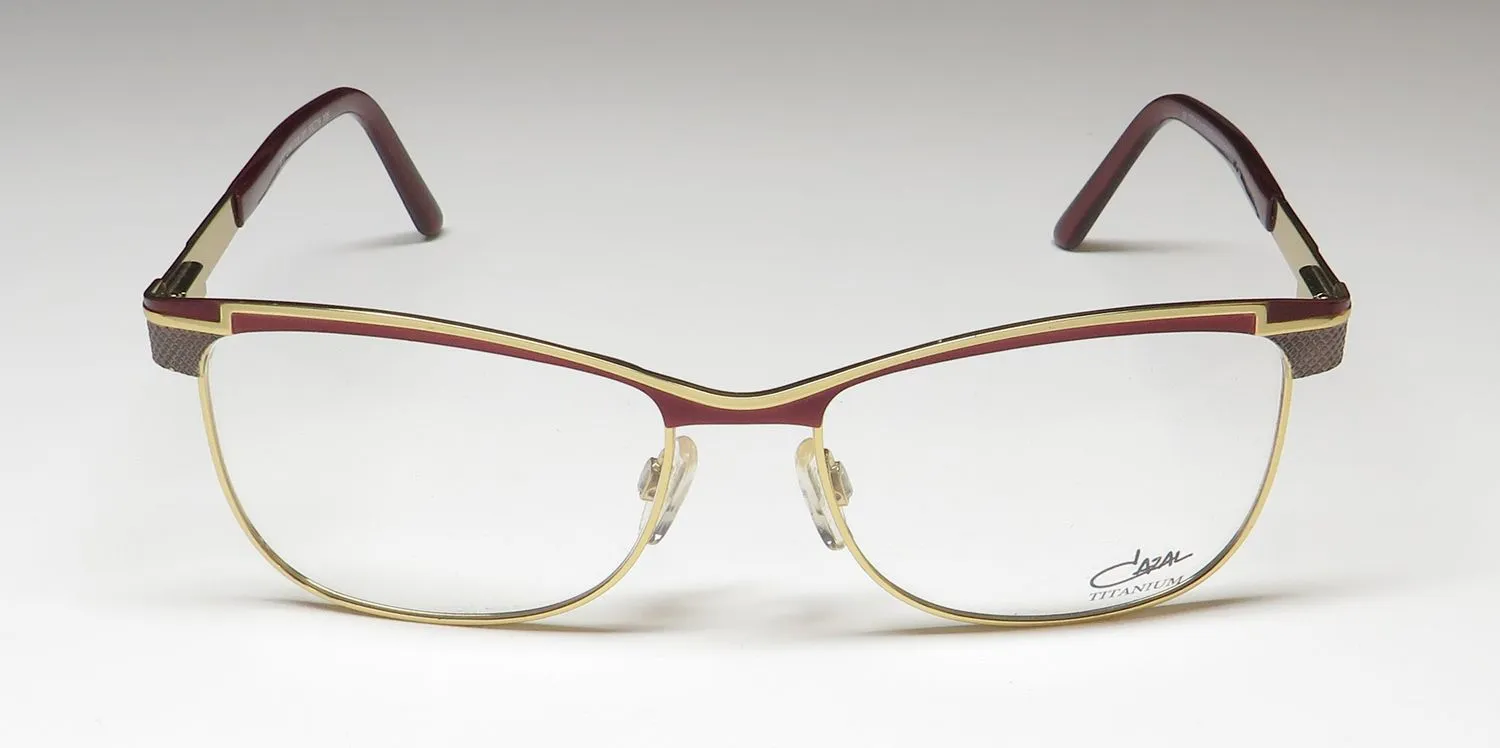 Cazal 4268 001 Eyeglasses Burgundy 53mm 3