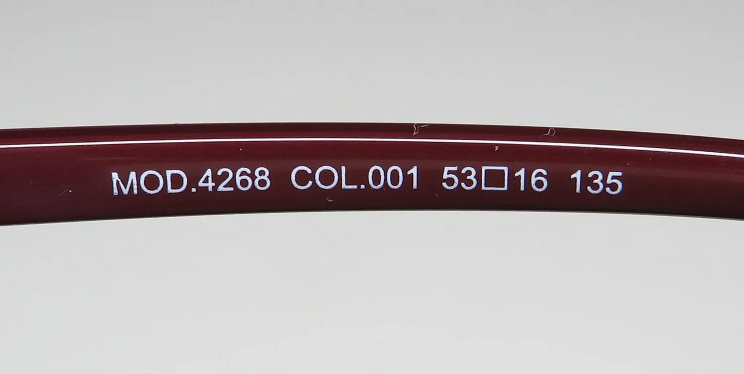 Cazal 4268 001 Eyeglasses Burgundy 53mm 7