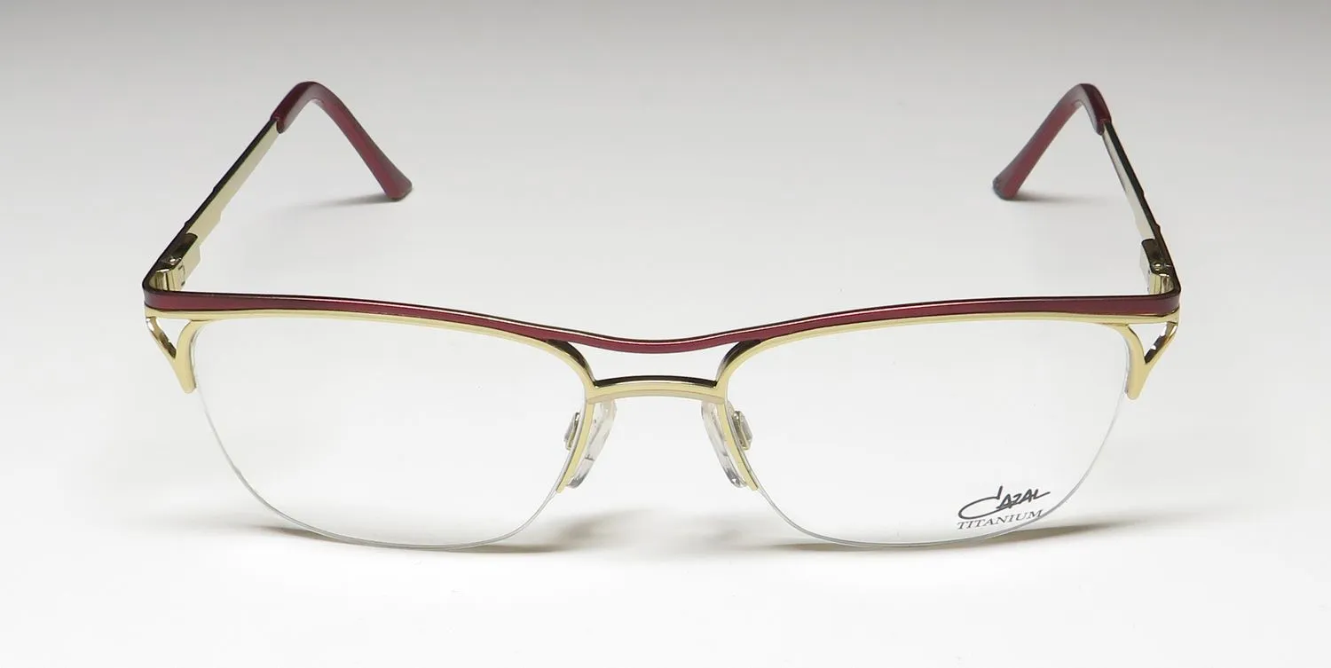 Cazal 4278 004 Eyeglasses Burgundy 52mm 3