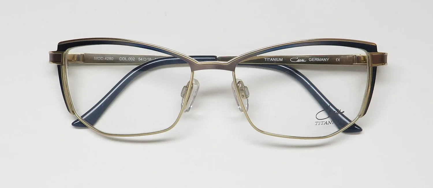 Cazal 4280 002 Eyeglasses Blue 54mm 2
