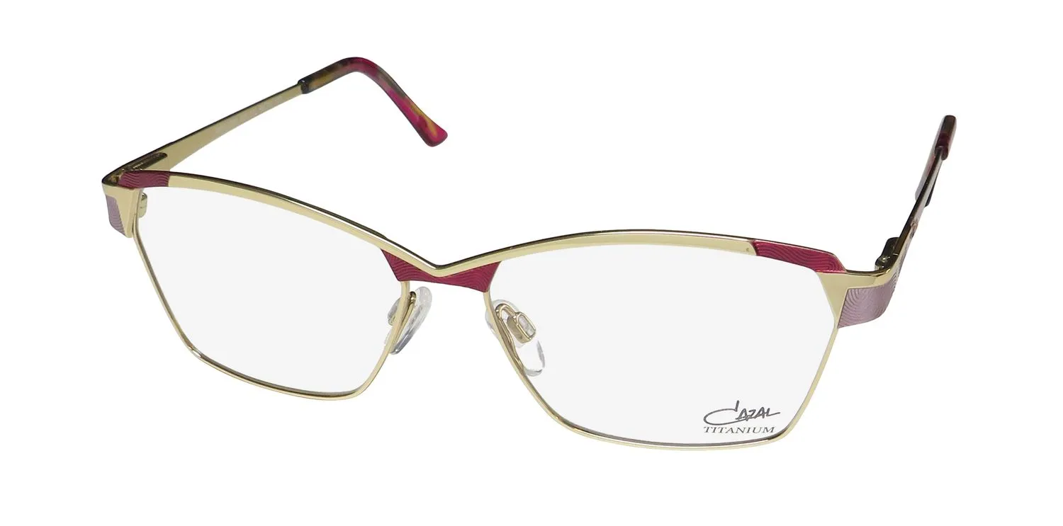 Cazal 4285 002 Eyeglasses Gold 56mm