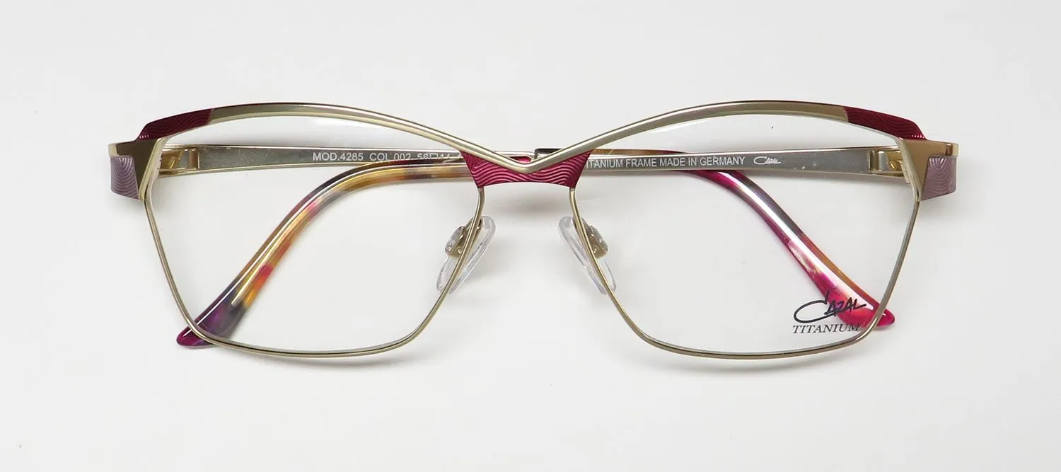 Cazal 4285 002 Eyeglasses Gold 56mm 2
