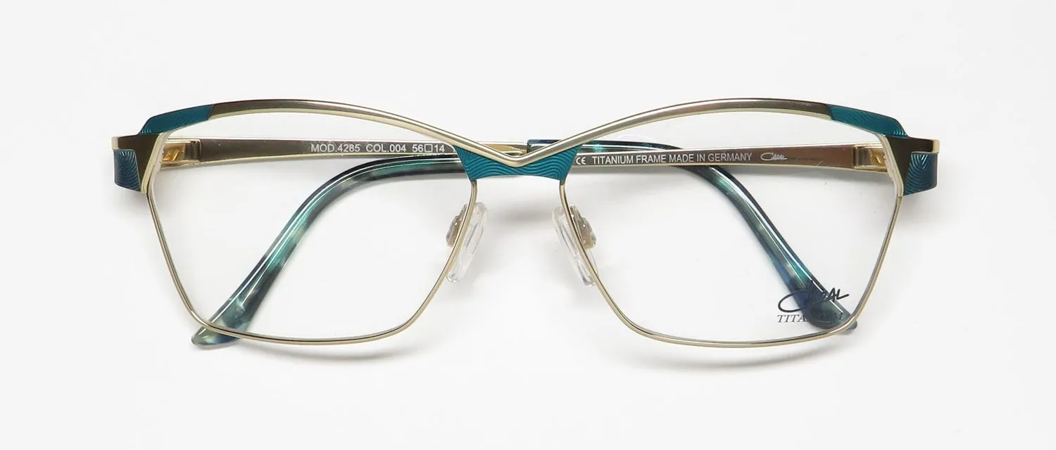 Cazal 4285 004 Eyeglasses Gold 56mm 2